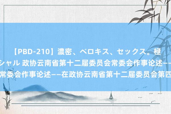 【PBD-210】濃密、ベロキス、セックス。極上接吻性交 8時間スペシャル 政协云南省第十二届委员会常委会作事论述——在政协云南省第十二届委员会第四次会议上